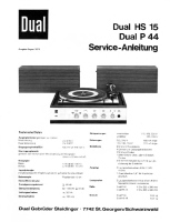 Dual HS-15-Service-Manual 